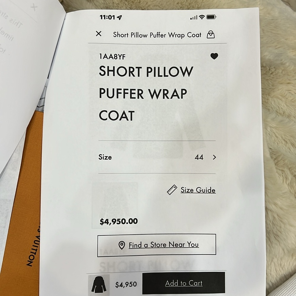 Louis Vuitton coat - Picture 5 of 16